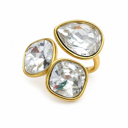 Anillo 3 Piedras
