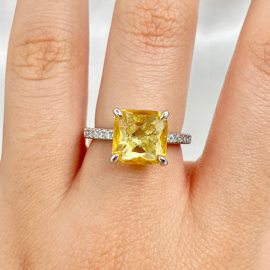 Anillo yellow prin