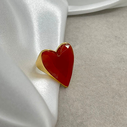 Anillo Corazón Natural