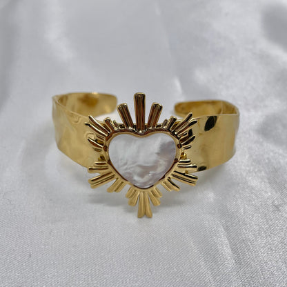Brazalete Corazón Concha