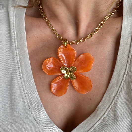 Collar Flor Grande
