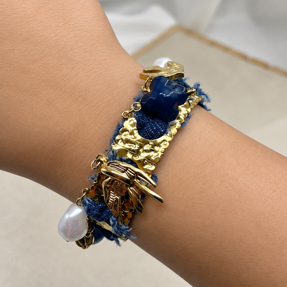 Brazalete Mezclilla
