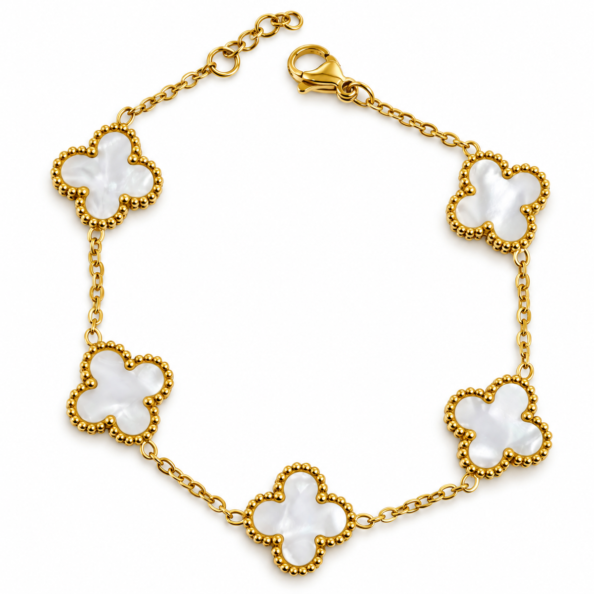 Juego Van Cleef Blanco