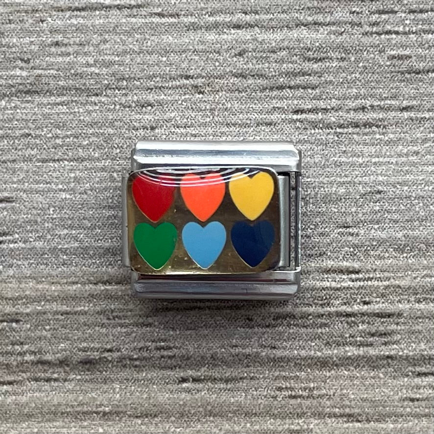 CHARM Corazones de Colores