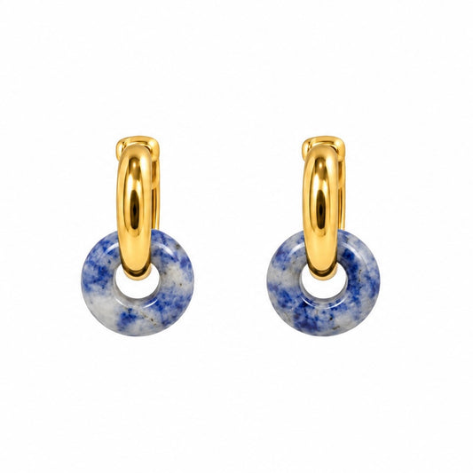 Aretes Quitapón Piedra Natural