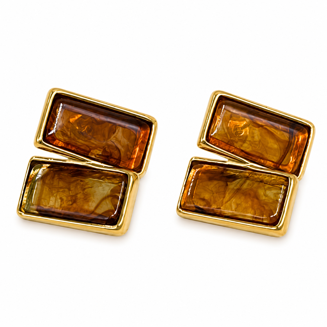Aretes Doble Rectángulo