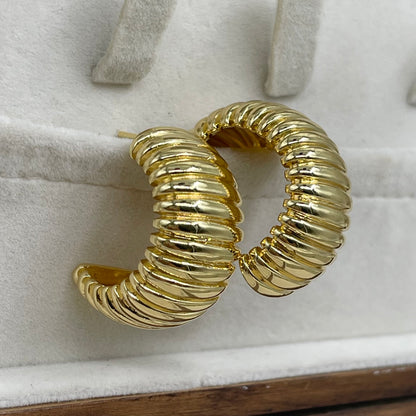 Aretes Gusanito Grande