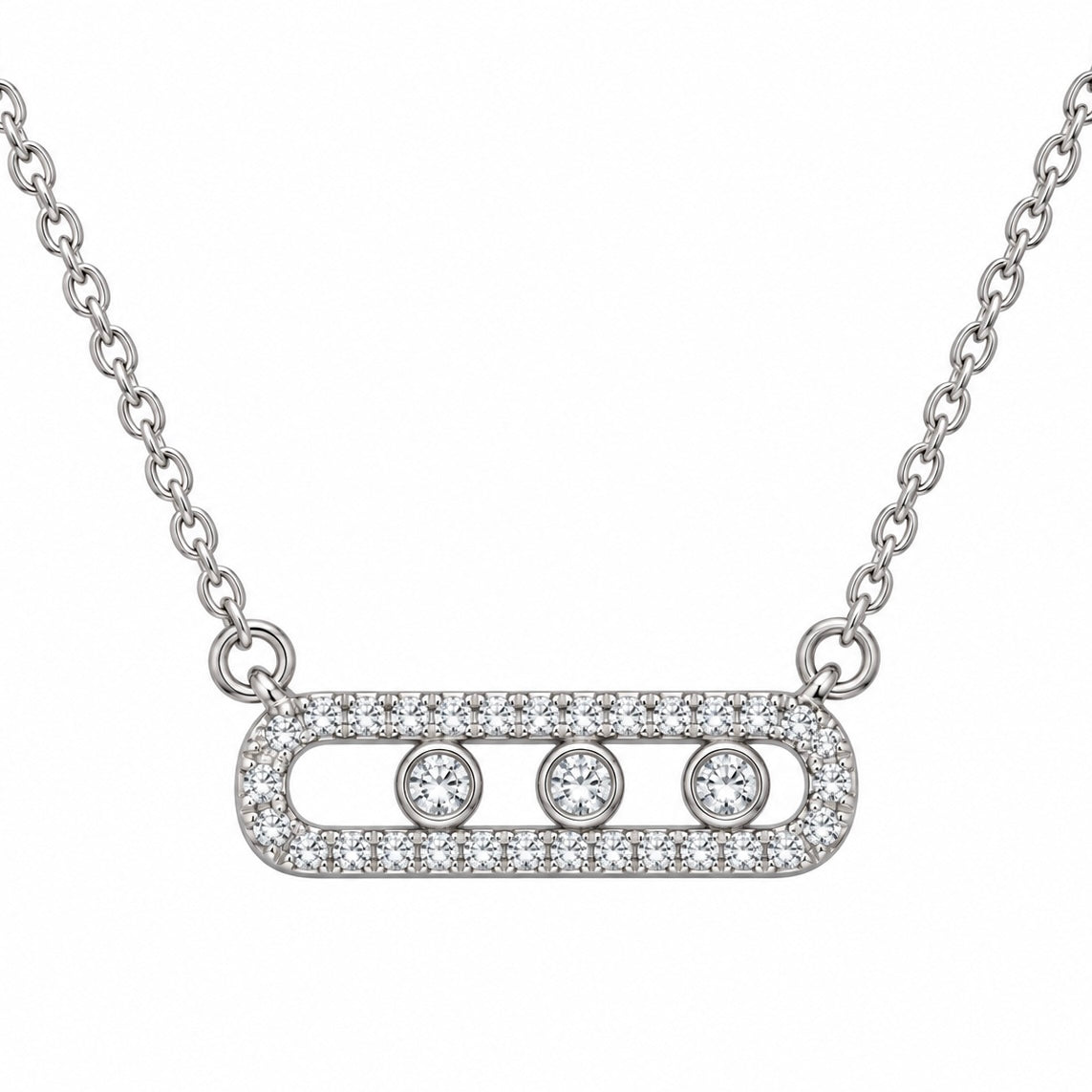 Collar Messi 3 Diamantes