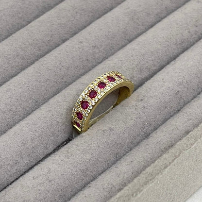Anillo con Zirconias