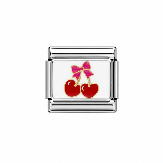 CHARM Cerezas fondo blanco