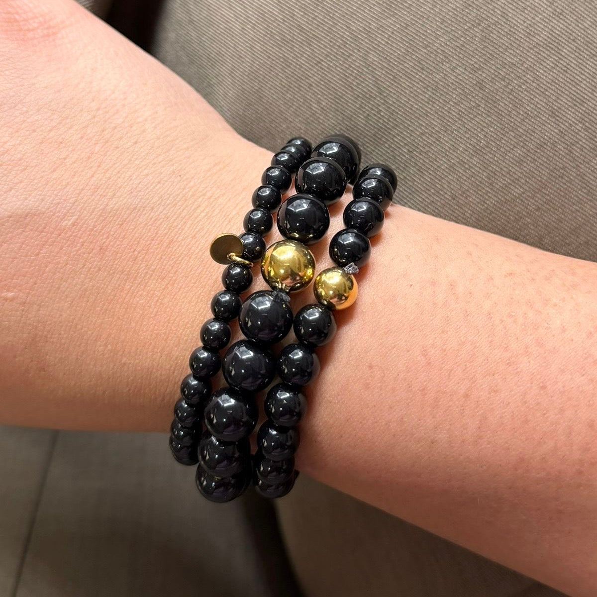 Pulsera trío bolas