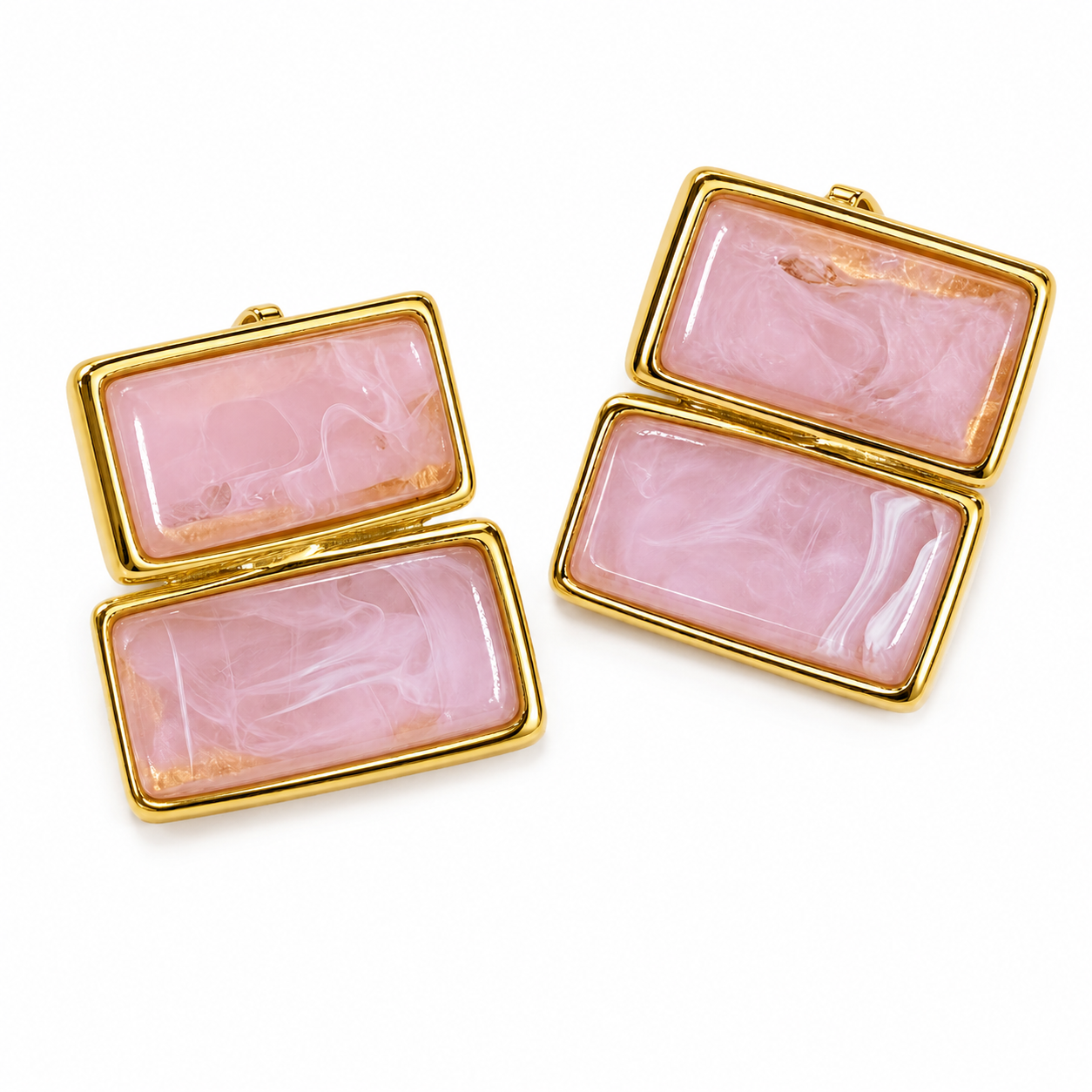 Aretes Doble Rectángulo