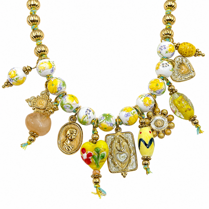 Collar Artesanal con Dijes