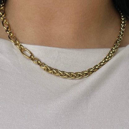 Collar Acero 2 Cadenas