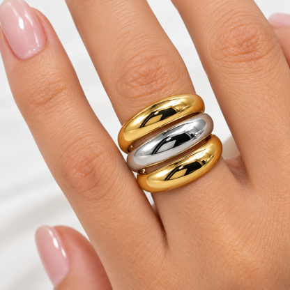Anillo Triple Acero