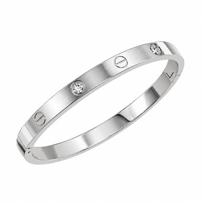 Brazalete Tipo Cartier con Zirconias