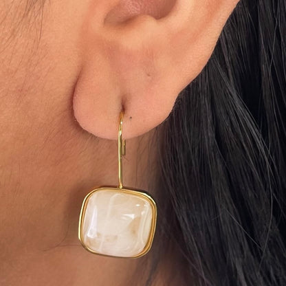 Aretes Gancho Acrílico