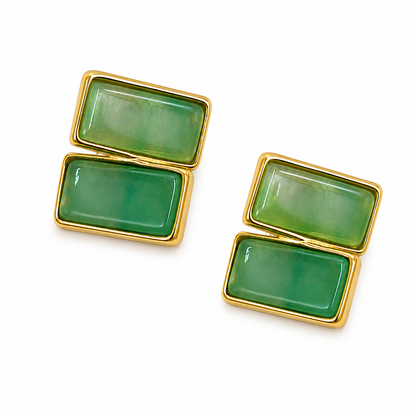 Aretes Doble Rectángulo