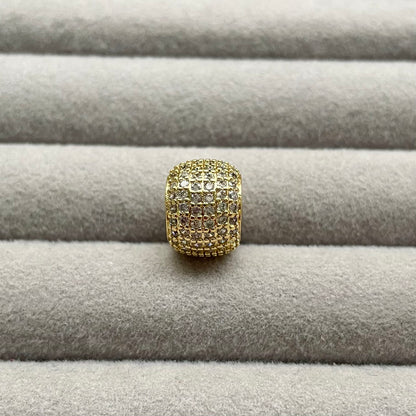 Dije Charm Con Zirconias Grande
