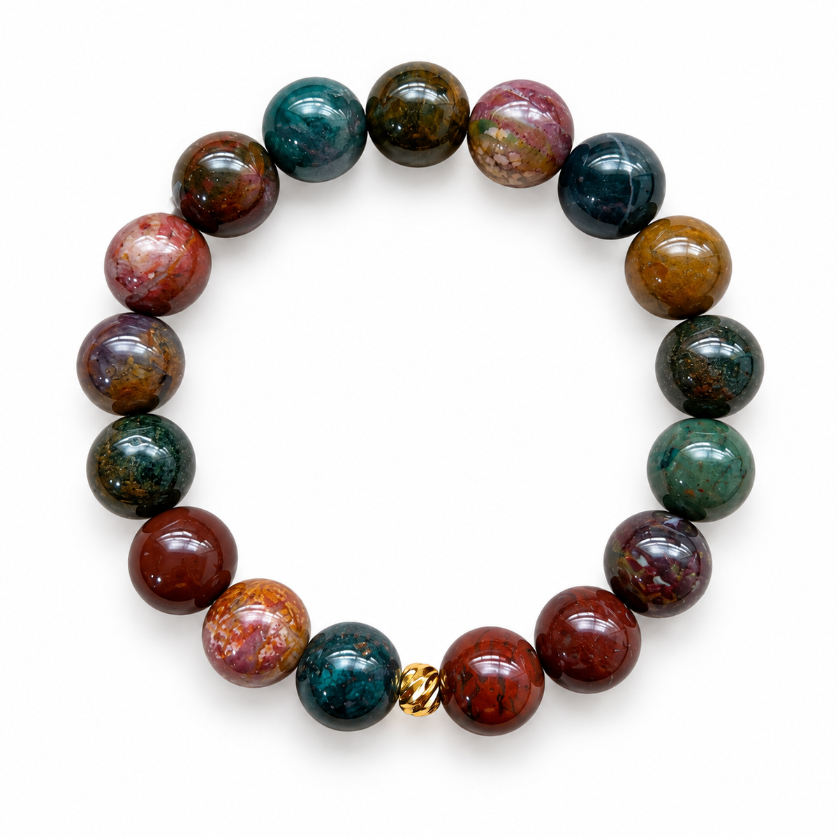 Pulsera Piedra Natural 1cm