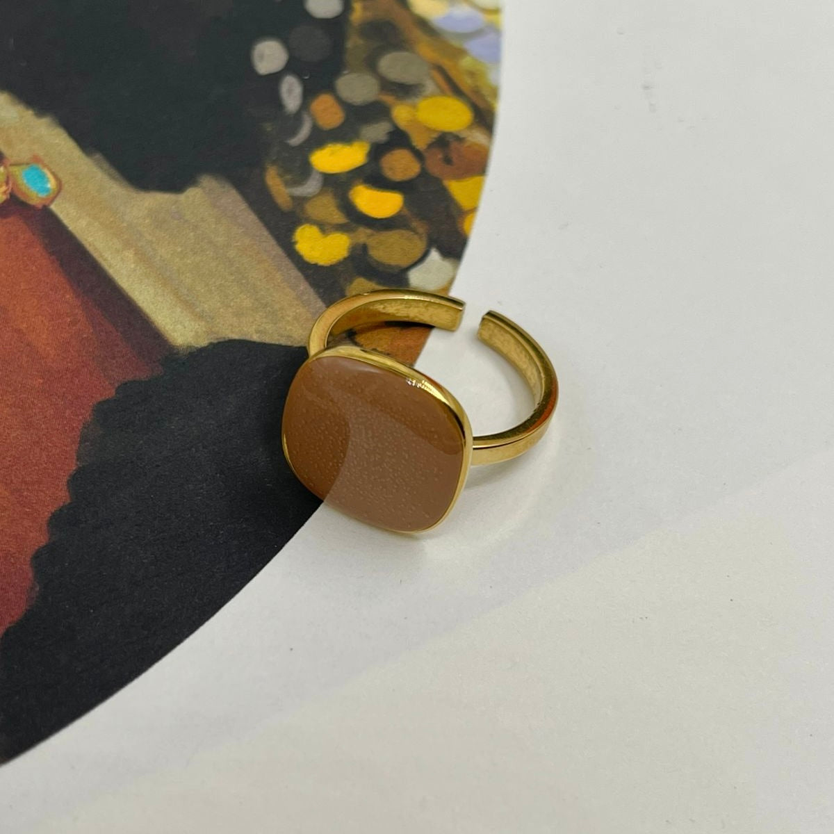 Anillo Cuadro Ligero