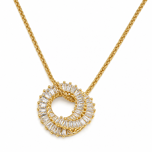 Collar Aro Baguettes