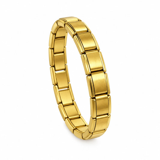 Pulsera Italiana Dorada