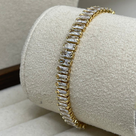 Pulsera Baguettes Ajustable