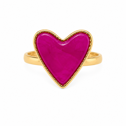 Anillo Corazón Fiusha