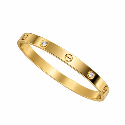Pulsera tipo Cartier con Zirconia