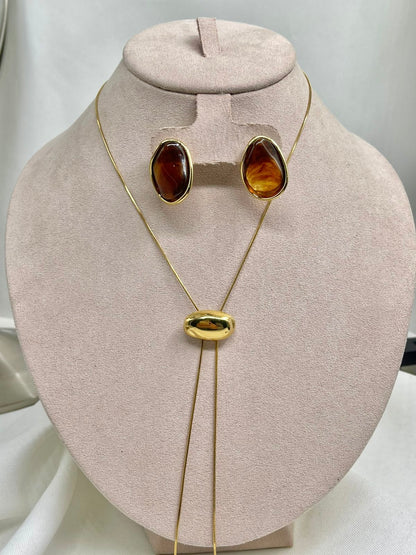 Aretes Acrílico Irregular