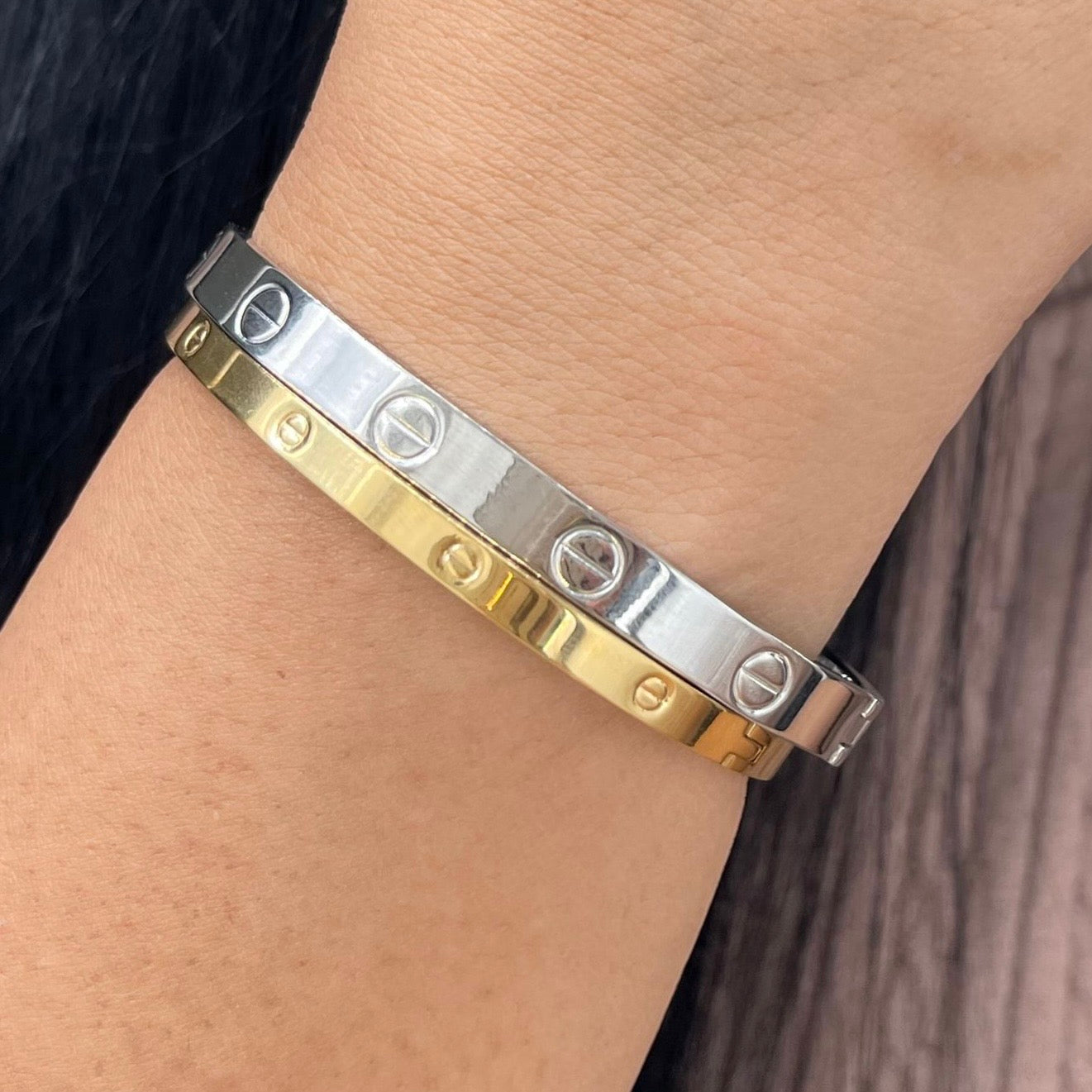 Brazalete Cartier Slim Gold