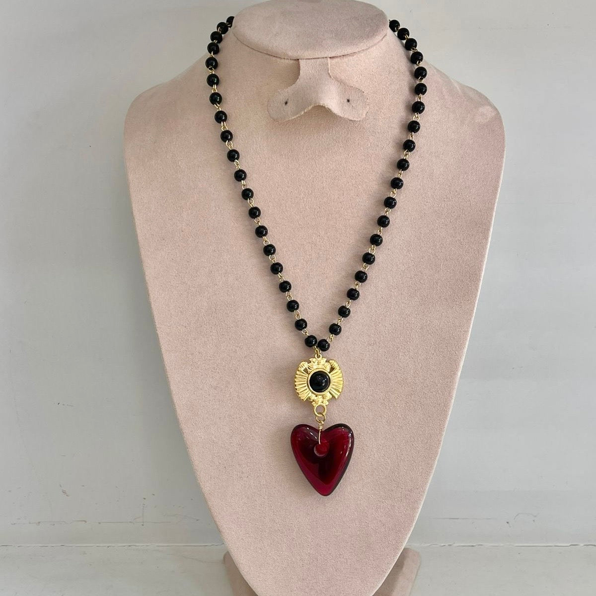 Collar Acrílico Corazón