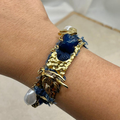 Brazalete Mezclilla