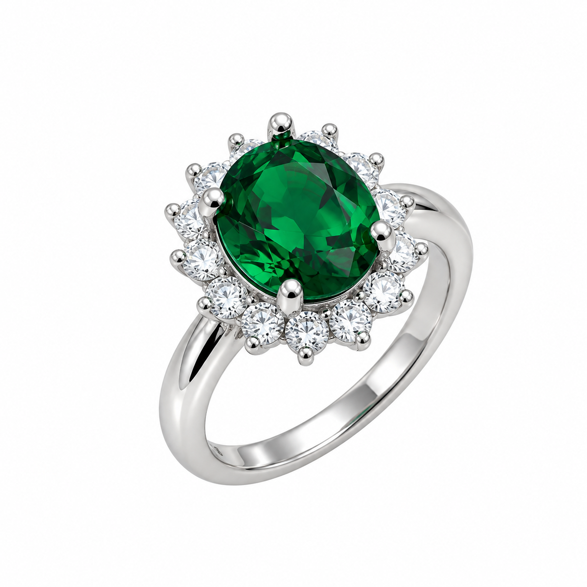 Anillo Lady di verde