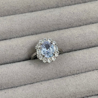 Anillo Óvalo en Plateado