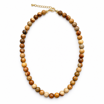 Collar Piedra Natural 8mm