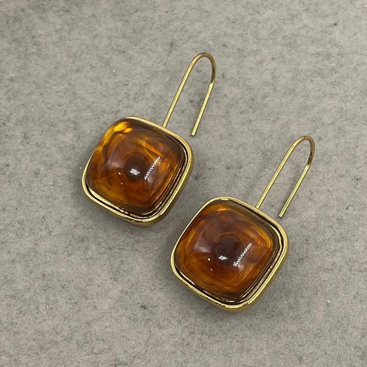 Aretes Gancho Acrílico