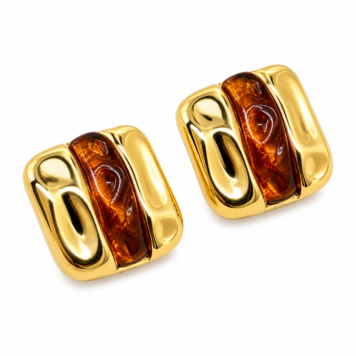 Aretes Cuadro Tira