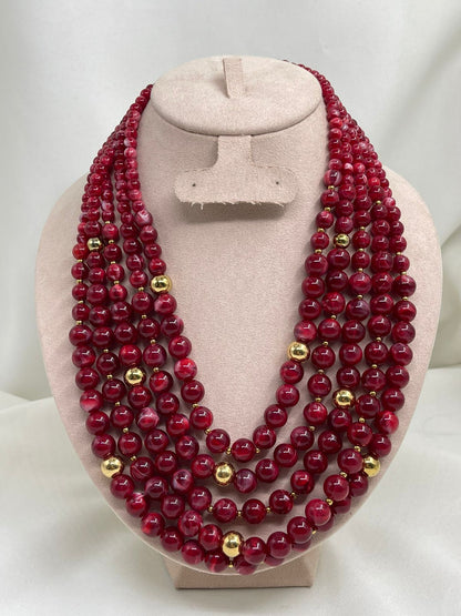 Collar Capas Acrílico