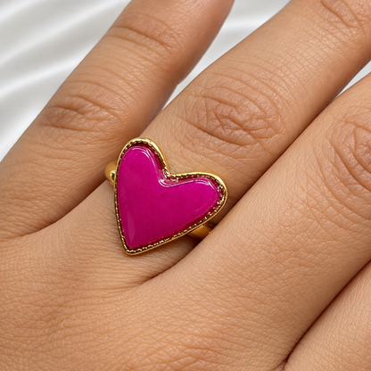 Anillo Corazón Fiusha