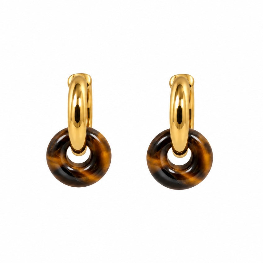 Aretes Quitapón Piedra Natural