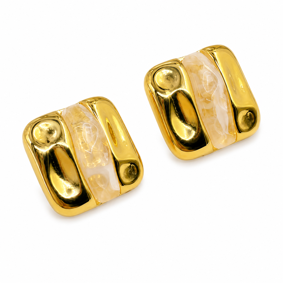 Aretes Cuadro Tira