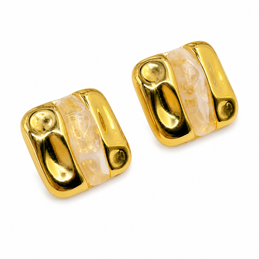 Aretes Cuadro Tira