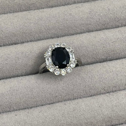Anillo Óvalo en Plateado