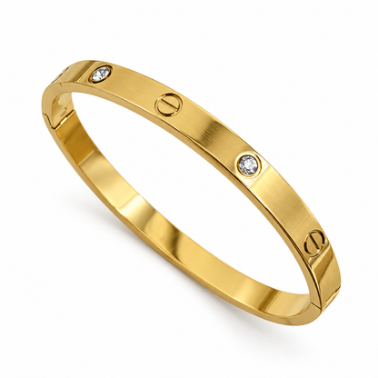 Brazalete Tipo Cartier con Zirconias