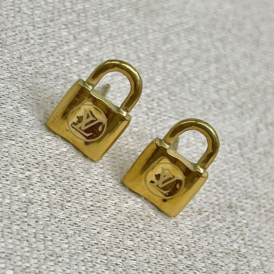 Aretes Candado LV 🔒