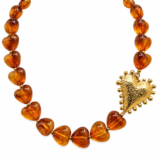 Collar Acrílico Corazón