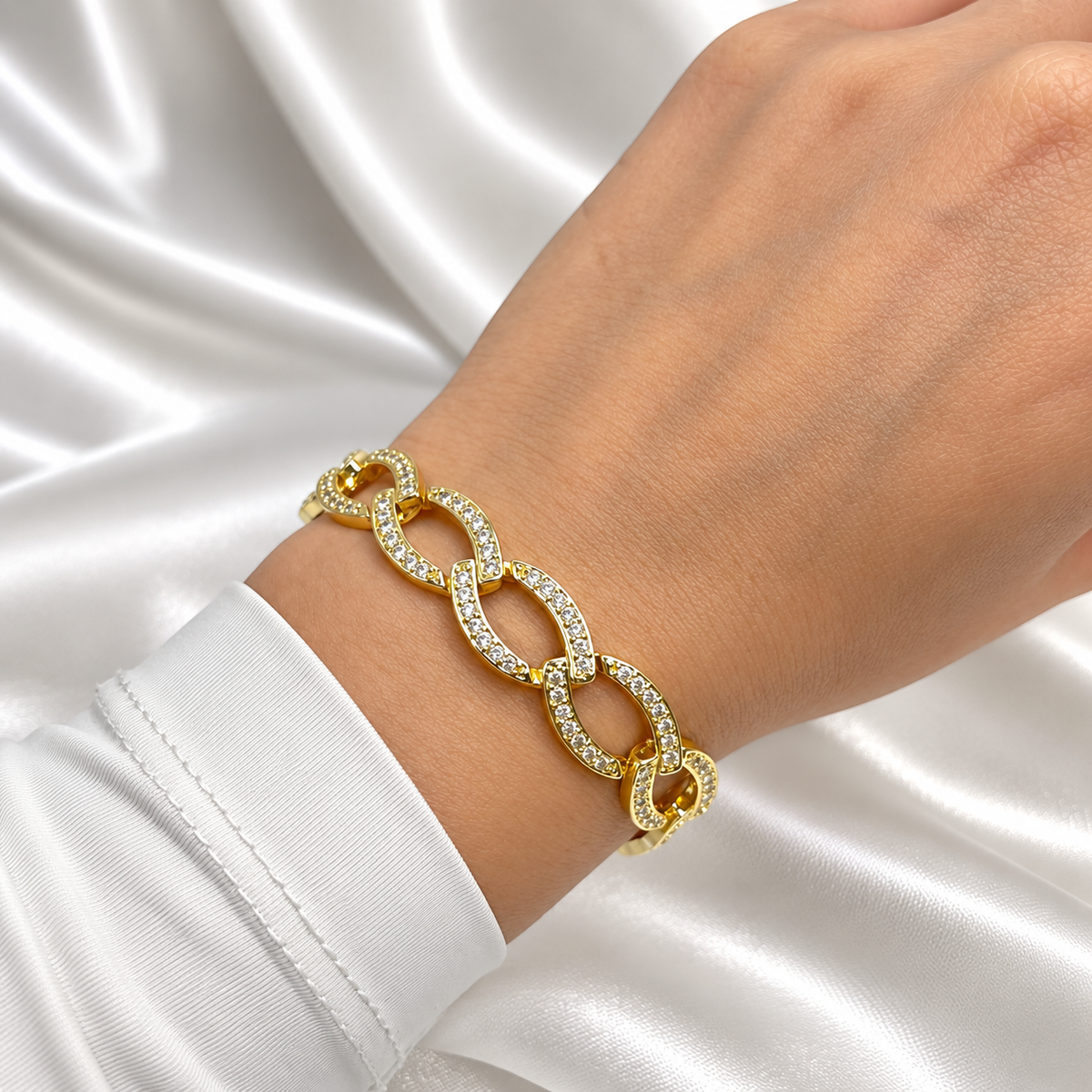 Pulsera Semilla Zirconias