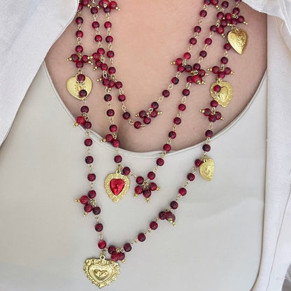 Collar Perlas Capas